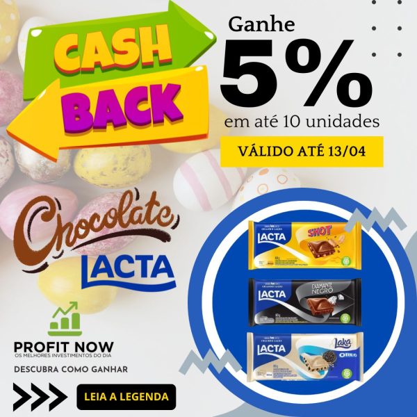 Cadastre-se agora e descubra como ganhar este super cashback!